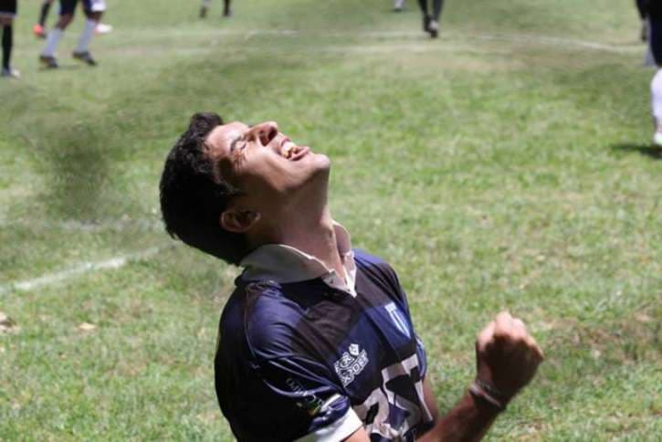 Foto del partido histórico